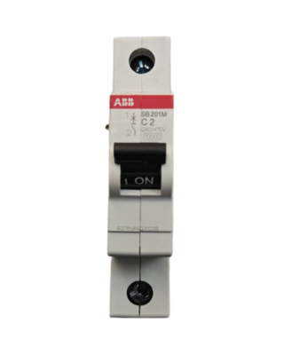 ABB SB201M-C10 1POLE,10A, 10kA, C-Curve, Miniature Circuit Breaker, 1SYS271012R0104
